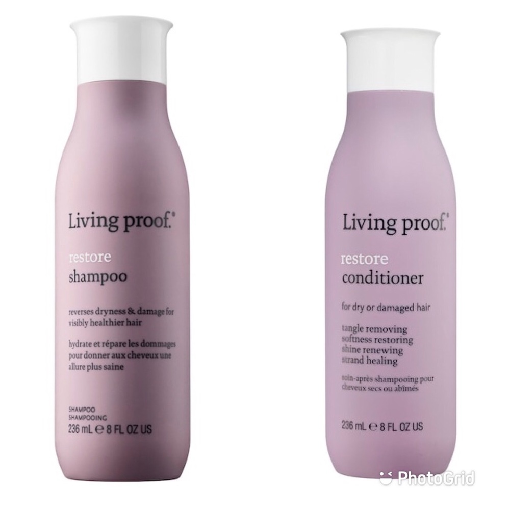 living proof restore shampoo & conditioner
